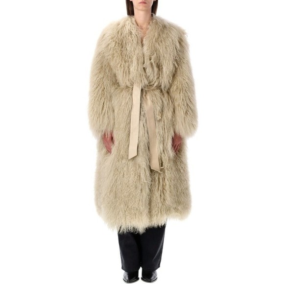 Sword Mongolian Shearling Maxi Coat Sword - NWT - Picture 1 of 3